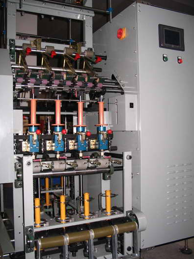 15寸触摸显现屏用于棉纺机上